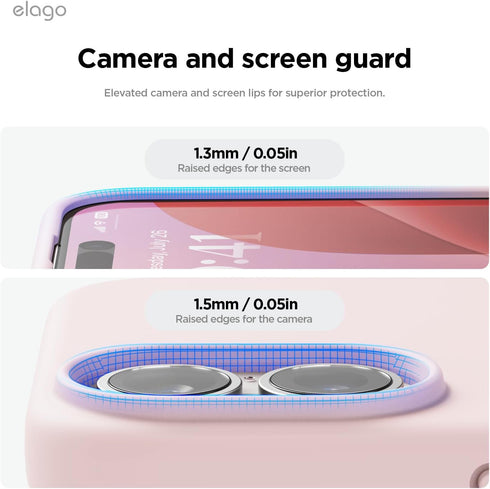 elago iPhone 16 Case Magnetic Liquid Silicone (MagSafe)